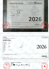 将图片加载到图库查看器,海外营业执照翻译