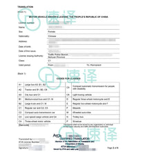 将图片加载到图库查看器,加拿大 ATIA 认证驾照翻译