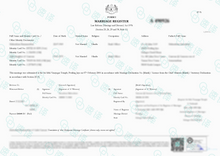 将图片加载到图库查看器，🇲🇾澳洲 NAATI 马来西亚结婚证明翻译
